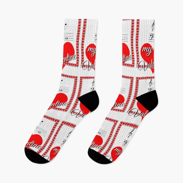 Item preview, "B" my Valentine designed and sold by Corry Bros Jazz Stuff Shop.
