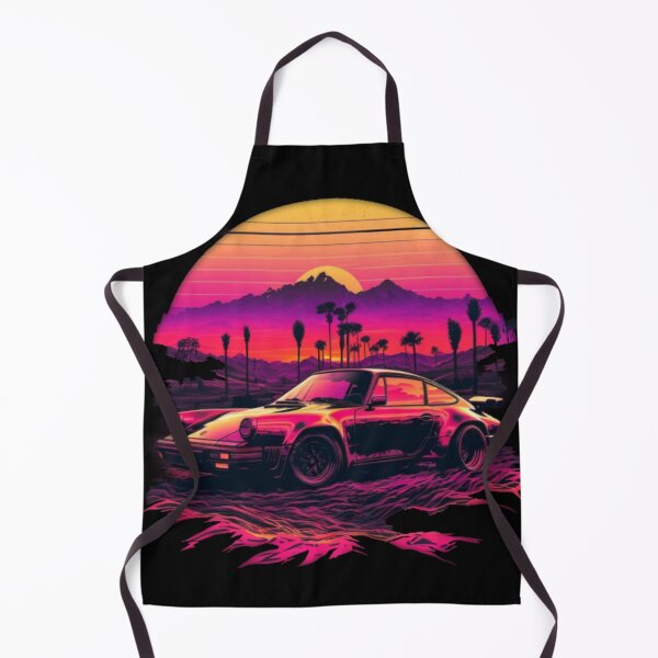 Item preview, Porch 911 synthwave sunset designed and sold by SpaceCars.