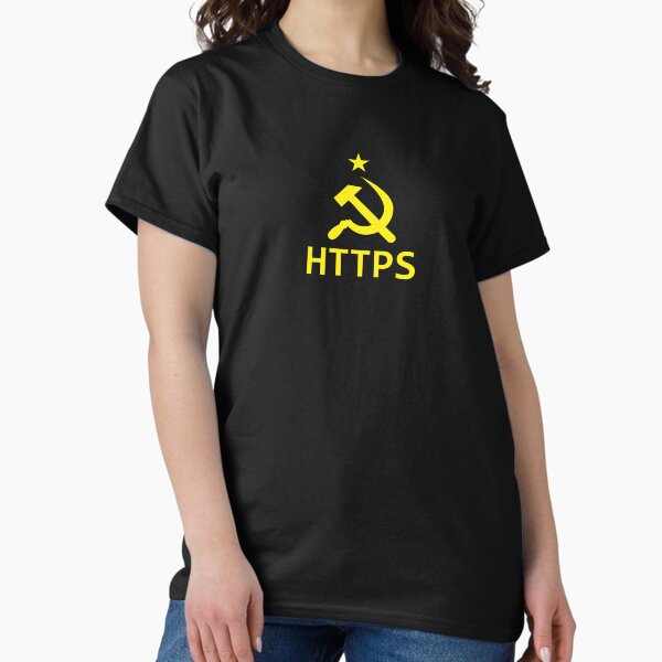 Secure Internet - Yellow Classic T-Shirt