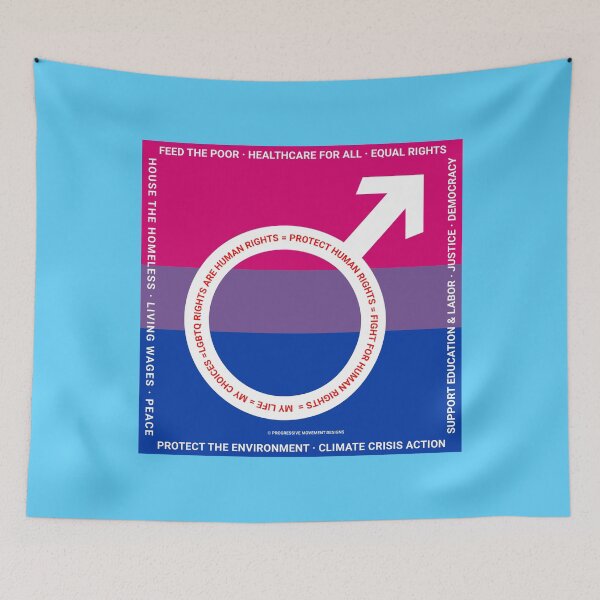 Item preview, PMD00382 Progressive Movement Designs Protect LGBTQ Rights anti bullying message for LGBTQ progressives or ally designed and sold by ProgressiveLeft.
