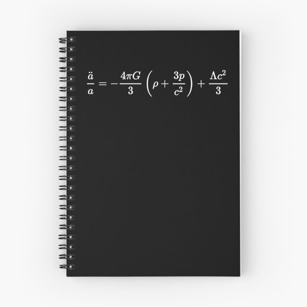 Item preview, Second friedmann equation, cosmology and physics designed and sold by NoetherSym.