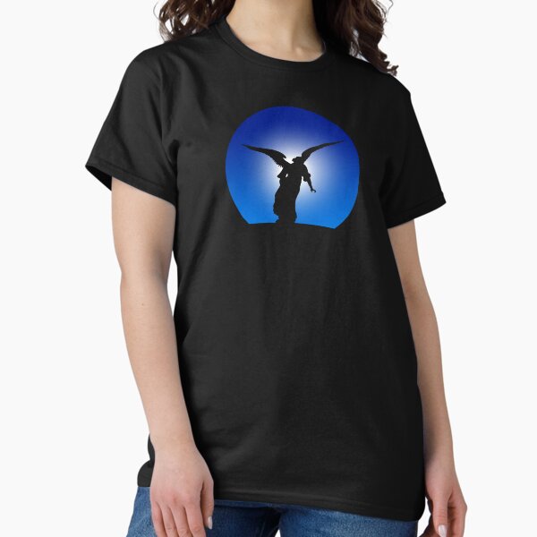 Item preview, Angel Statue Silhouette (over black) designed and sold by ANGELSONLY.