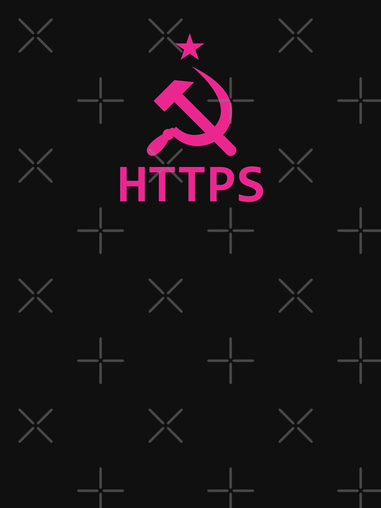 Thumbnail 5 of 5, Pullover Hoodie, Secure Internet - Pink designed and sold by 3FreaksWith.