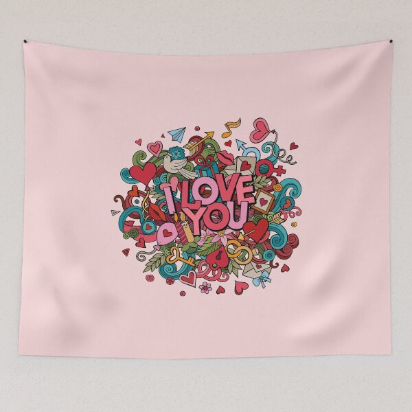 Item preview, I love You - valentine designed and sold by YAKA-CLOTHING.