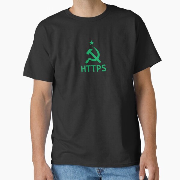 Secure Internet - Green Classic T-Shirt