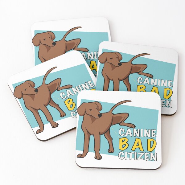 Item preview, Canine Bad Citizen Brown Floppy Dog Blue designed and sold by death2toby.
