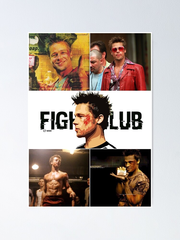 Fight Club Fan Art Poster – My Hot Posters