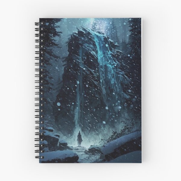 Item preview, Snow Rain Wonderland - An Anime Style Waterfall, 8K Ultra Realistic designed and sold by Y-Elric-Y.