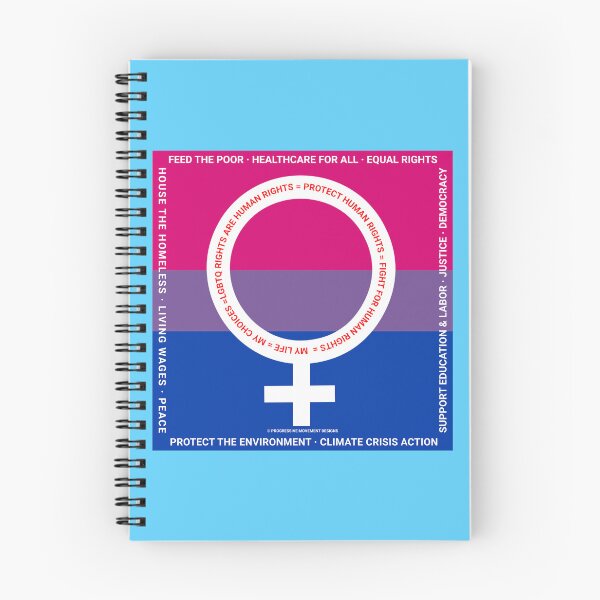Item preview, PMD00383 Progressive Movement Designs Protect LGBTQ Rights bisexual female anti bullying message for LGBTQ progressives or ally designed and sold by ProgressiveLeft.