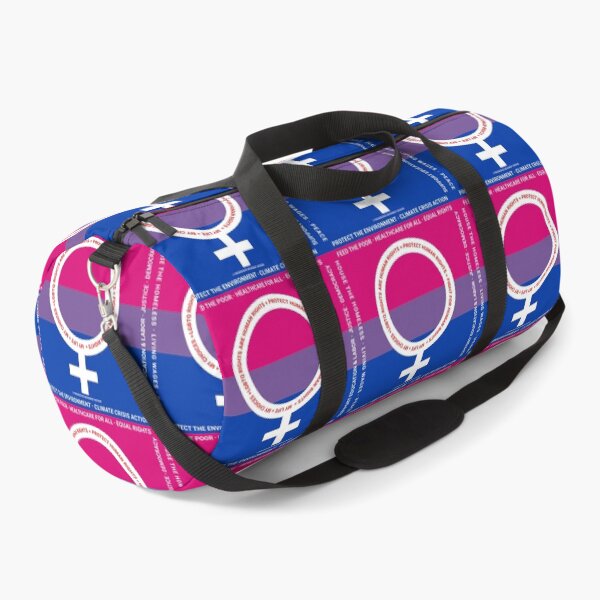 Item preview, PMD00383 Progressive Movement Designs Protect LGBTQ Rights bisexual female anti bullying message for LGBTQ progressives or ally designed and sold by ProgressiveLeft.