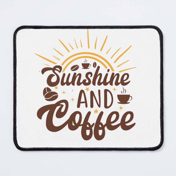 Item preview, Retro Sunshine and Coffee designed and sold by HappyLifeCreate.