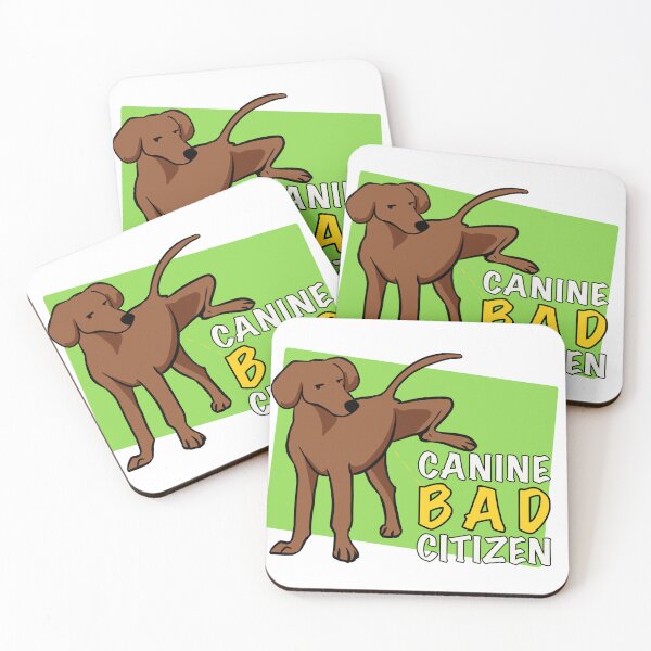Item preview, Canine Bad Citizen Brown Floppy Dog Green designed and sold by death2toby.