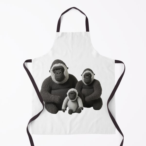 Item preview, Knitted Mountain Gorilla Family Gorilla Love designed and sold by Brockinator.
