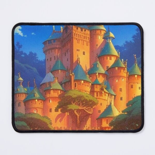 Item preview, medieval castle anime scenery designed and sold by hedoniism-shop.