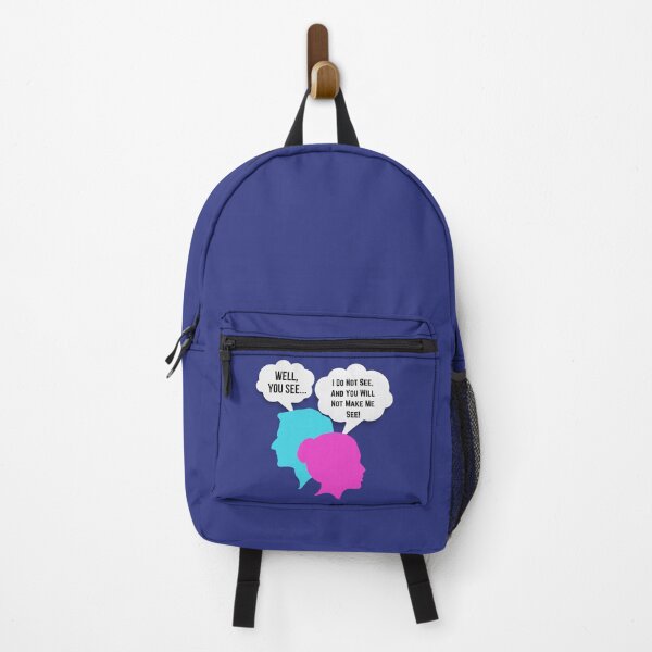 Item preview, Funny Sarcastic Defiant "I Do Not See And You Will Not Make Me See" designed and sold by Surabhi Jain.