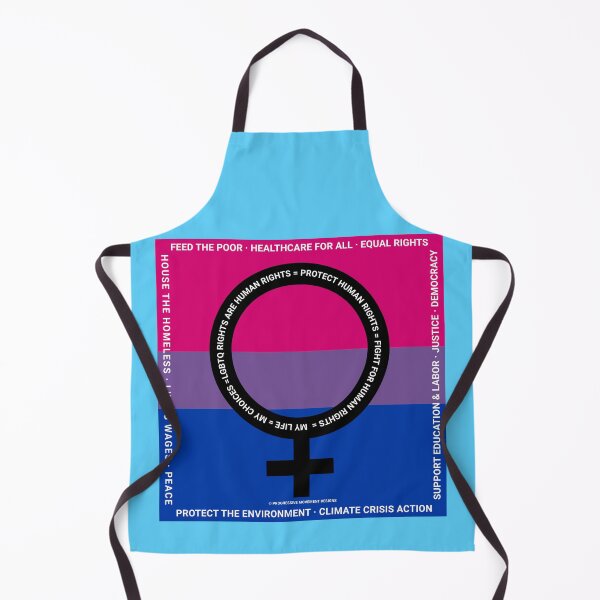 Item preview, PMD00384 Progressive Movement Designs Protect LGBTQ Rights bisexual female anti bullying message for LGBTQ progressives or ally designed and sold by ProgressiveLeft.