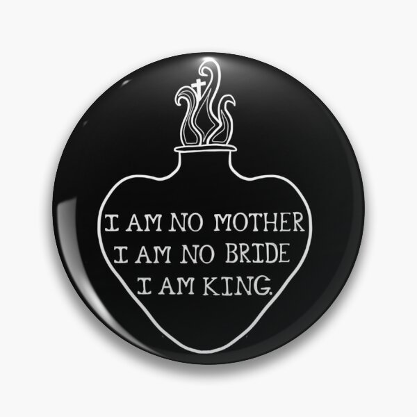 Item preview, White vers. I am no mother I am no bride, I am king. designed and sold by LavenderStrange.