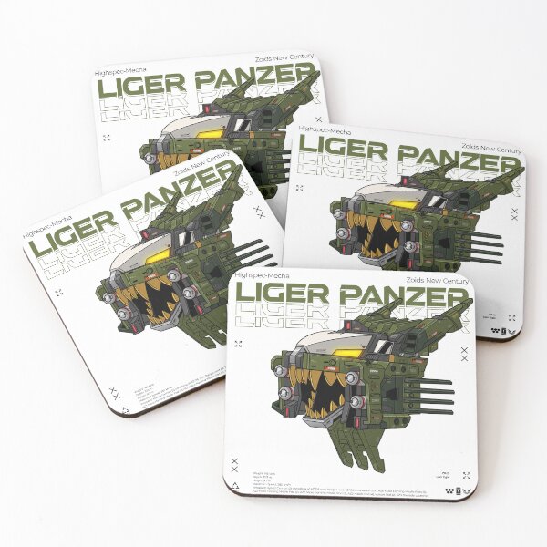 Item preview, Zoids - Liger Panzer, anime illustration with urban graphic design. designed and sold by efiik.