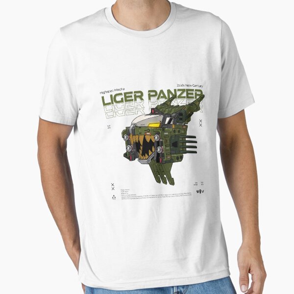Item preview, Zoids - Liger Panzer, anime illustration with urban graphic design. designed and sold by efiik.