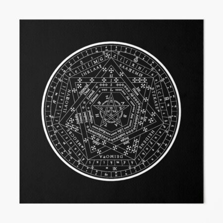 The Sigillum Dei Aemeth - v2 white Coasters (Set of 4) for Sale by  ISeeRedPeople