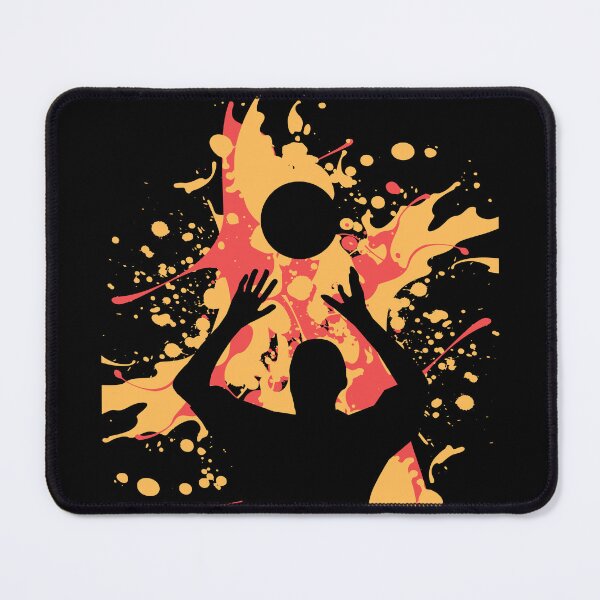 Item preview, Volleyball Splash Blob Art designed and sold by lang-popart.