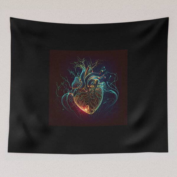 Item preview, Heart Fiber Art designed and sold by PipikaArt.