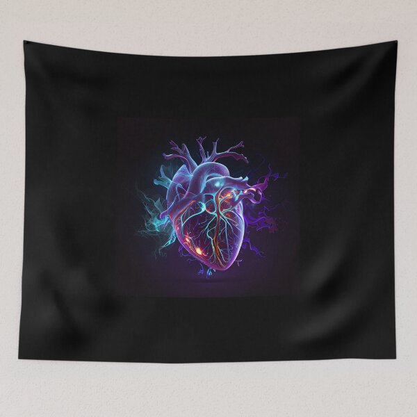 Item preview, Heart Fiber Art designed and sold by PipikaArt.