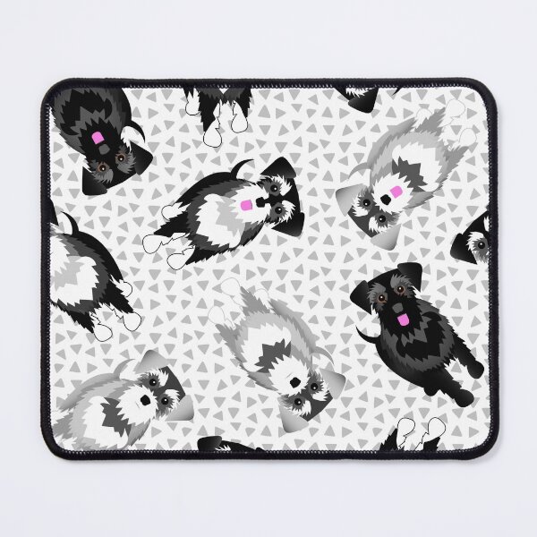 Item preview, Cute Schnauzer Pattern designed and sold by AntiqueImages.