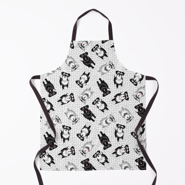 Item preview, Cute Schnauzer Pattern designed and sold by AntiqueImages.