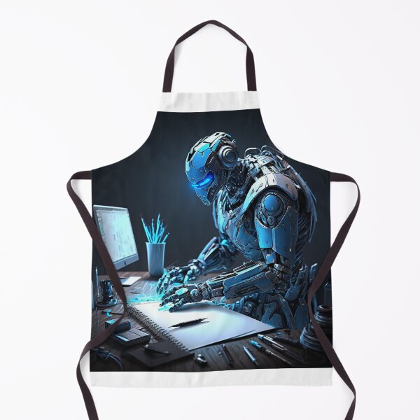 Item preview, Robot working on computer designed and sold by xhemojashari.