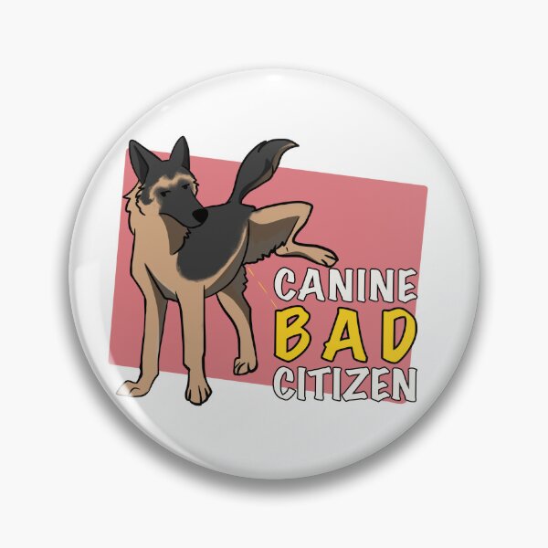 Item preview, Canine Bad Citizen Black and Tan German Shepherd Pink designed and sold by death2toby.