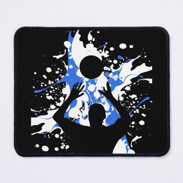 Item preview, Volleyball Splash Blob Art designed and sold by lang-popart.