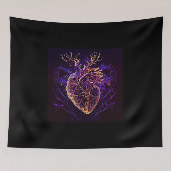 Item preview, Heart Fiber Art designed and sold by PipikaArt.