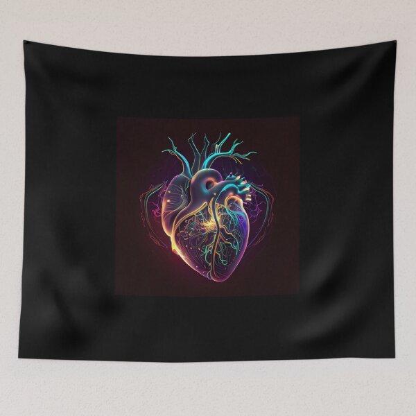 Item preview, Heart Fiber Art designed and sold by PipikaArt.