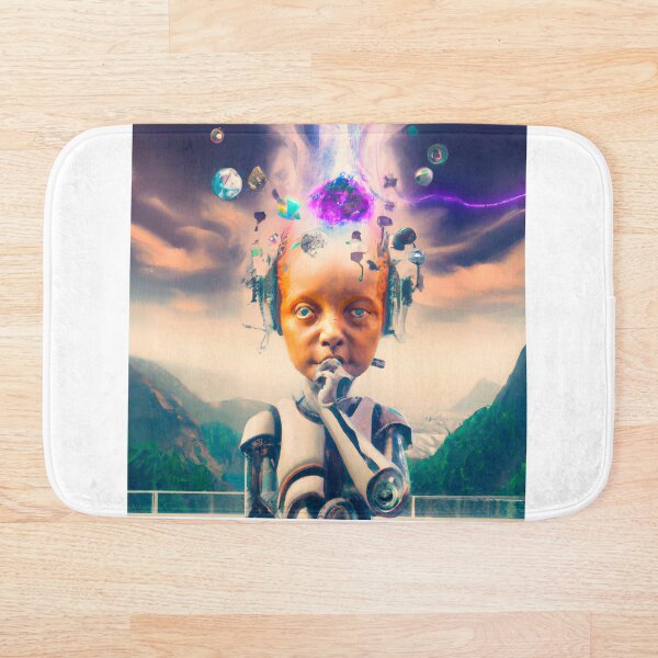 Item preview, Artificial Intelligence Art / Pensive Baby / designed and sold by QuiteGoodShirts.