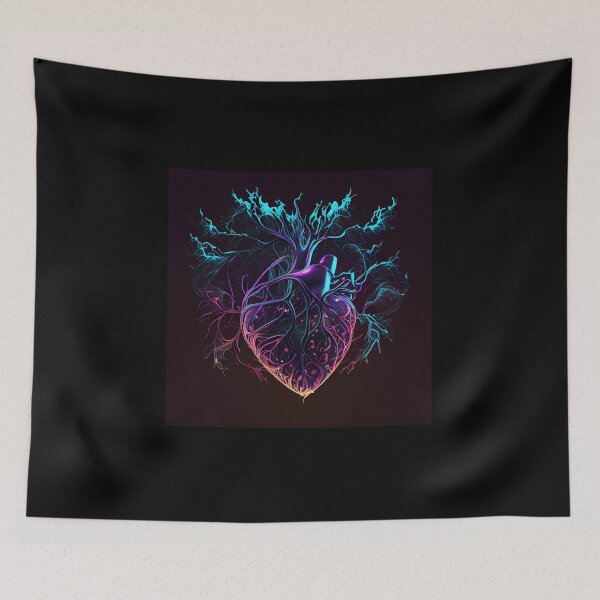 Item preview, Heart Fiber Art designed and sold by PipikaArt.