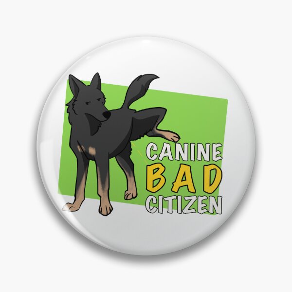 Item preview, Canine Bad Citizen Bicolor German Shepherd Green designed and sold by death2toby.