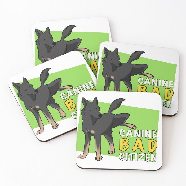 Item preview, Canine Bad Citizen Bicolor German Shepherd Green designed and sold by death2toby.