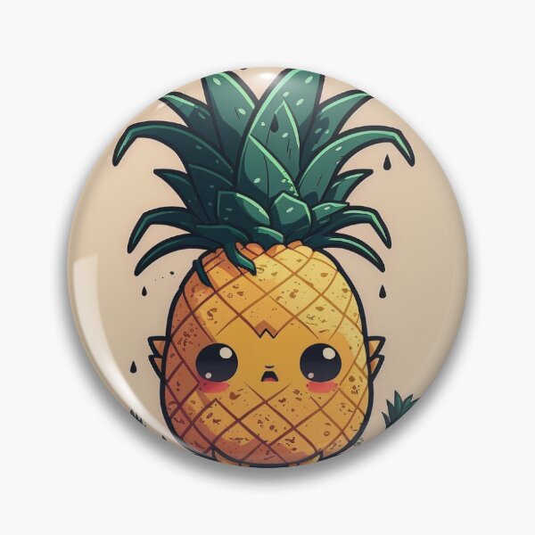 Item preview, Cute Anime Pineapplea designed and sold by LinearDimension.