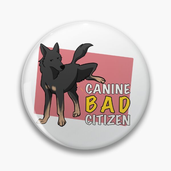 Item preview, Canine Bad Citizen Bicolor German Shepherd Pink designed and sold by death2toby.