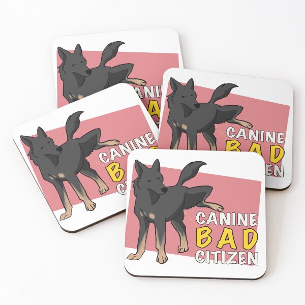 Item preview, Canine Bad Citizen Bicolor German Shepherd Pink designed and sold by death2toby.