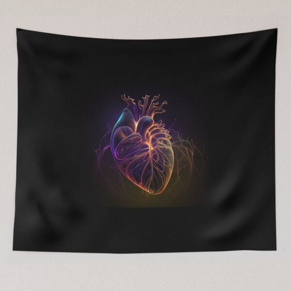 Item preview, Heart Fiber Art designed and sold by PipikaArt.