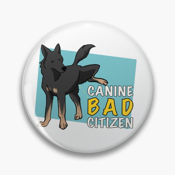 Item preview, Canine Bad Citizen Bicolor German Shepherd Blue designed and sold by death2toby.