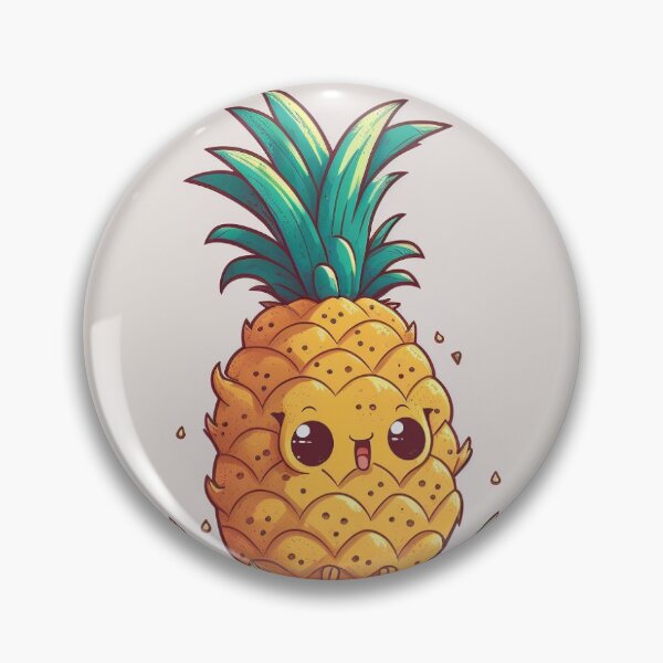 Item preview, Cute Anime Pineapplea designed and sold by LinearDimension.