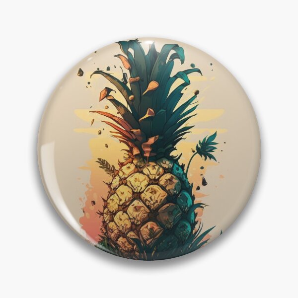 Item preview, Cute Anime Pineapplea designed and sold by LinearDimension.