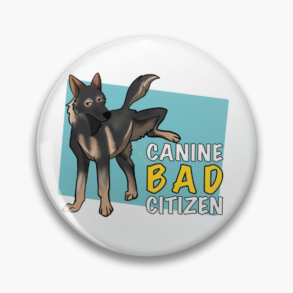 Item preview, Canine Bad Citizen Sable German Shepherd Blue designed and sold by death2toby.