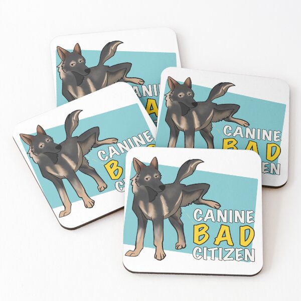 Item preview, Canine Bad Citizen Sable German Shepherd Blue designed and sold by death2toby.