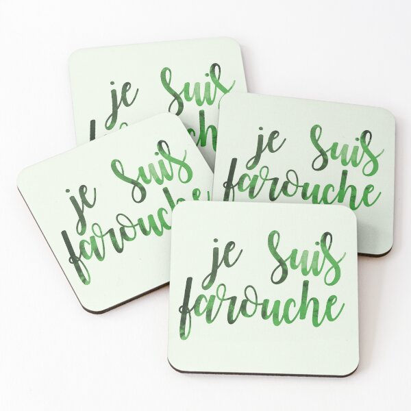 Aperçu de l'œuvre Je Suis Farouche (1) créée et vendue par byebyesally.