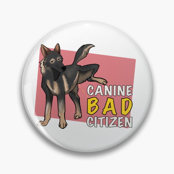 Item preview, Canine Bad Citizen Sable German Shepherd Pink designed and sold by death2toby.