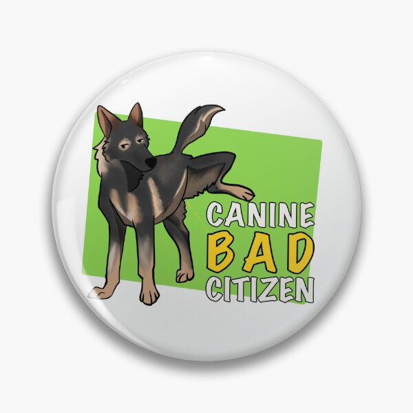 Item preview, Canine Bad Citizen Sable German Shepherd Green designed and sold by death2toby.